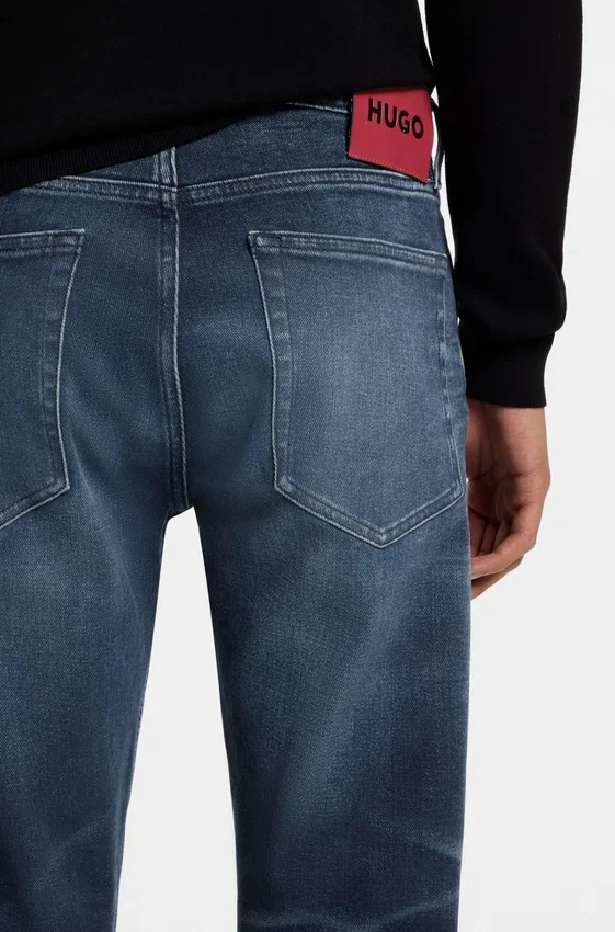 Blue extra-slim-fit jeans in stretch denim Blue extra-slim-fit jeans in stretch denim