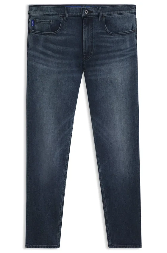 Blue extra-slim-fit jeans in stretch denim Blue extra-slim-fit jeans in stretch denim