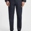 Blue relaxed-fit jeans in Japanese denim