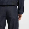 Blue relaxed-fit jeans in Japanese denim
