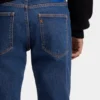Blue skinny-fit jeans in stretch denim