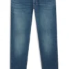 Blue skinny-fit jeans in stretch denim