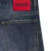 Blue slim-fit jeans in comfort-stretch denim