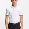 Bodymap-detail polo shirt with quick-dry performance