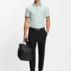 Bodymap-detail polo shirt with quick-dry performance