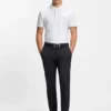Bodymap-detail polo shirt with quick-dry performance