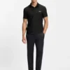 Bodymap-detail polo shirt with quick-dry performance