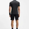 Bodymapping-jersey slim-fit polo shirt with zip neck