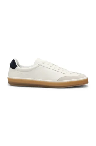 BOSS BY BECKHAM sneakers in leather and suede