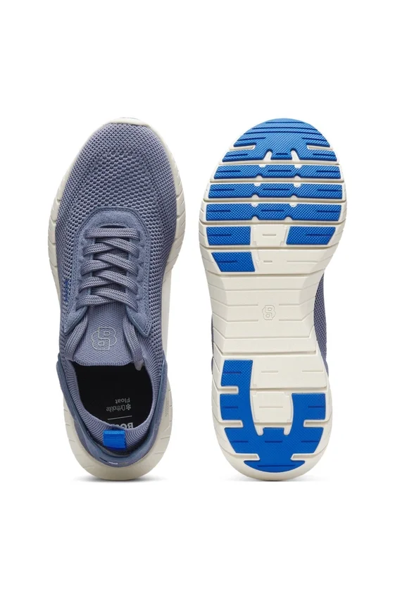 BOSS-MOTION sneakers with knitted uppers and leather trims BOSS-MOTION sneakers with knitted uppers and leather trims