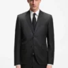 BOSS ONE – Regular-fit suit jacket in virgin-wool serge BOSS ONE – Regular-fit suit jacket in virgin-wool serge