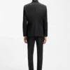 BOSS ONE – Regular-fit suit jacket in virgin-wool serge BOSS ONE – Regular-fit suit jacket in virgin-wool serge