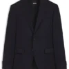 BOSS ONE – Regular-fit suit jacket in virgin-wool serge BOSS ONE – Regular-fit suit jacket in virgin-wool serge