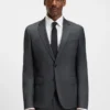 BOSS ONE – Slim-fit suit jacket in virgin wool serge BOSS ONE – Slim-fit suit jacket in virgin wool serge