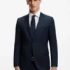 BOSS ONE – Slim-fit suit jacket in virgin wool serge