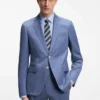 BOSS ONE – Slim-fit suit jacket in virgin wool serge