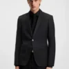 BOSS ONE – Slim-fit suit jacket in virgin wool serge