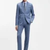 BOSS ONE – Slim-fit suit jacket in virgin wool serge
