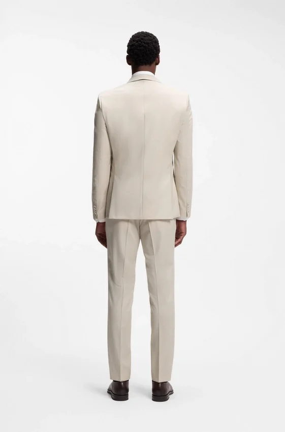 BOSS ONE – Slim-fit suit jacket in virgin wool serge BOSS ONE – Slim-fit suit jacket in virgin wool serge