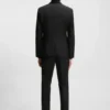 BOSS ONE – Slim-fit suit jacket in virgin wool serge
