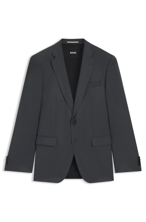 BOSS ONE – Slim-fit suit jacket in virgin wool serge BOSS ONE – Slim-fit suit jacket in virgin wool serge