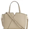 BOSS Revers small leather tote bag with belt detail