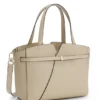 BOSS Revers small leather tote bag with belt detail