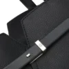 BOSS Revers small leather tote bag with belt detail
