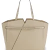 BOSS REVERS tote bag in leather with belt detail