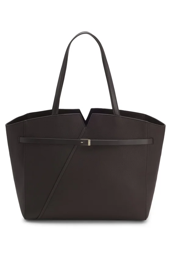 BOSS REVERS tote bag in leather with belt detail BOSS REVERS tote bag in leather with belt detail