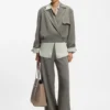 BOSS REVERS tote bag in leather with belt detail