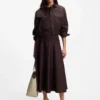 BOSS REVERS tote bag in leather with belt detail