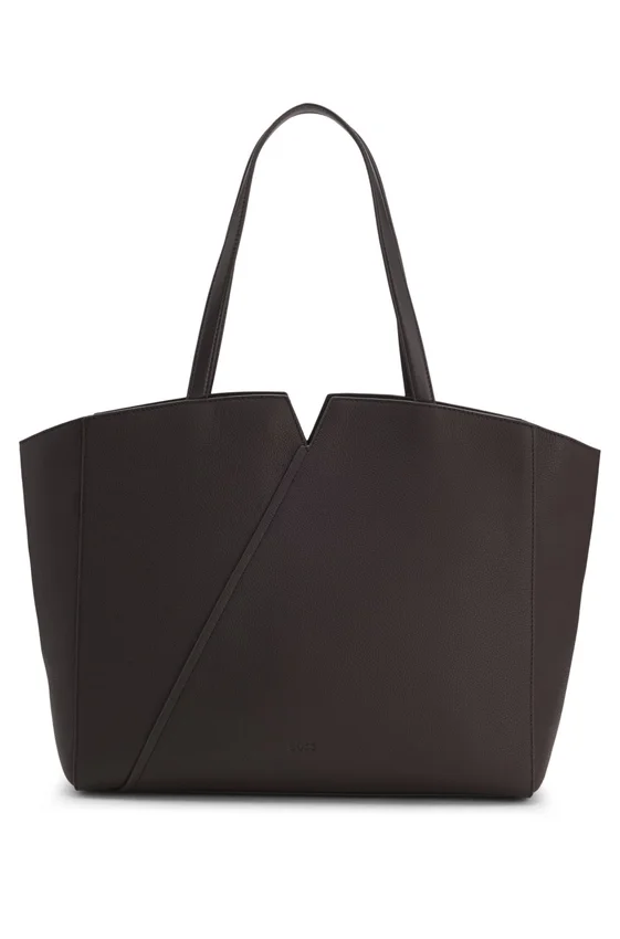 BOSS REVERS tote bag in leather with belt detail BOSS REVERS tote bag in leather with belt detail