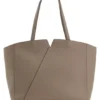BOSS REVERS tote bag in leather with belt detail