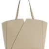 BOSS REVERS tote bag in leather with belt detail