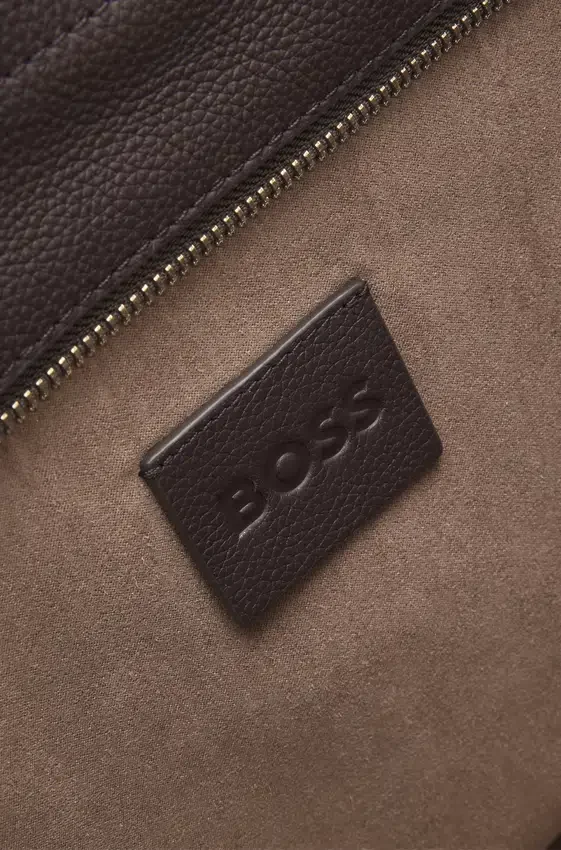 BOSS REVERS tote bag in leather with belt detail BOSS REVERS tote bag in leather with belt detail