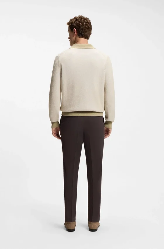BOSS Selected by Shohei Ohtani cotton-blend sweater BOSS Selected by Shohei Ohtani cotton-blend sweater
