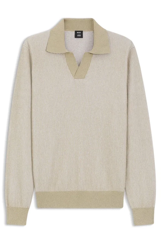 BOSS Selected by Shohei Ohtani cotton-blend sweater BOSS Selected by Shohei Ohtani cotton-blend sweater