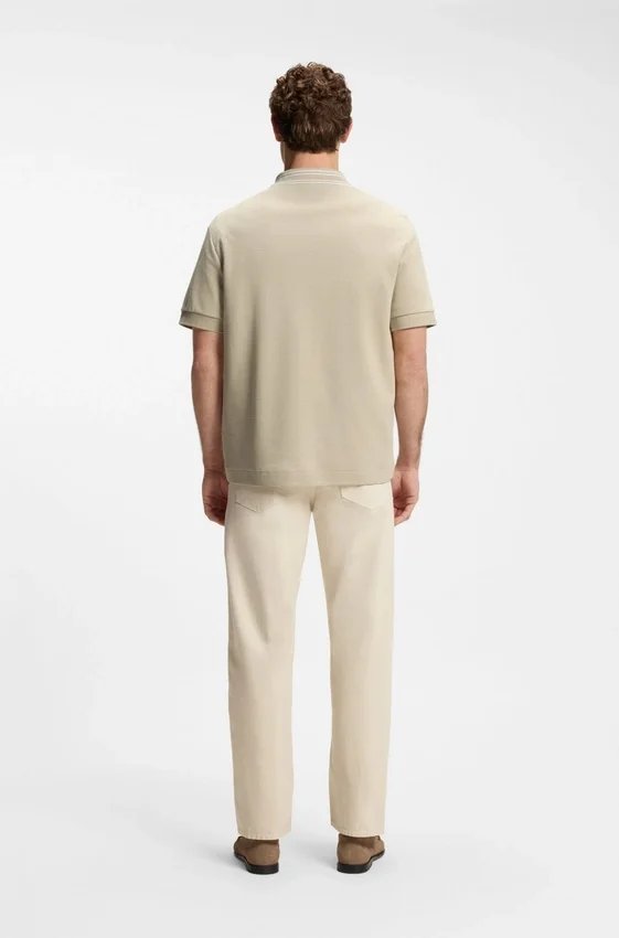 BOSS Selected by Shohei Ohtani relaxed-fit polo shirt BOSS Selected by Shohei Ohtani relaxed-fit polo shirt