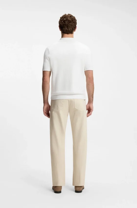 BOSS Selected by Shohei Ohtani shirt in structured cotton BOSS Selected by Shohei Ohtani shirt in structured cotton