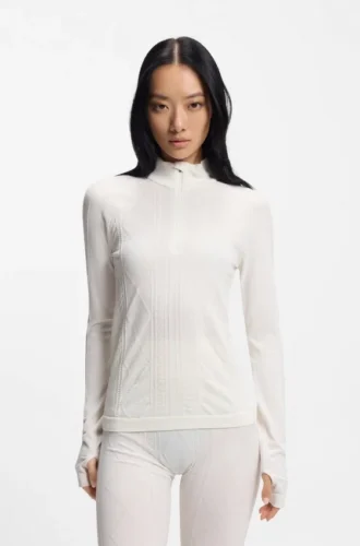 BOSS Ski zip-neck base-layer sweatshirt