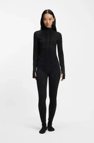 BOSS Ski zip-neck base-layer sweatshirt