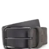 BOSS x ASTON MARTIN belt in nubuck leather with webbing BOSS x ASTON MARTIN belt in nubuck leather with webbing