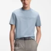 BOSS x ASTON MARTIN mercerized-cotton T-shirt with wing detail