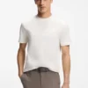 BOSS x ASTON MARTIN mercerized-cotton T-shirt with wing detail