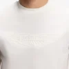 BOSS x ASTON MARTIN mercerized-cotton T-shirt with wing detail