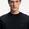 BOSS x ASTON MARTIN mercerized-cotton T-shirt with wing detail