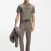 BOSS x ASTON MARTIN mercerized-cotton T-shirt with wing detail