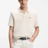 BOSS x ASTON MARTIN polo shirt in cotton jacquard