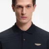 BOSS x ASTON MARTIN polo shirt in cotton jacquard